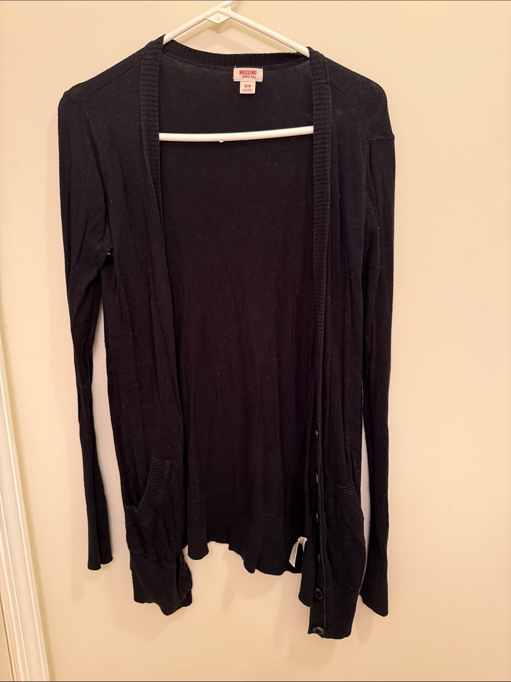 Mossimo Supply Co. Black Open-Front Women's Cardigan